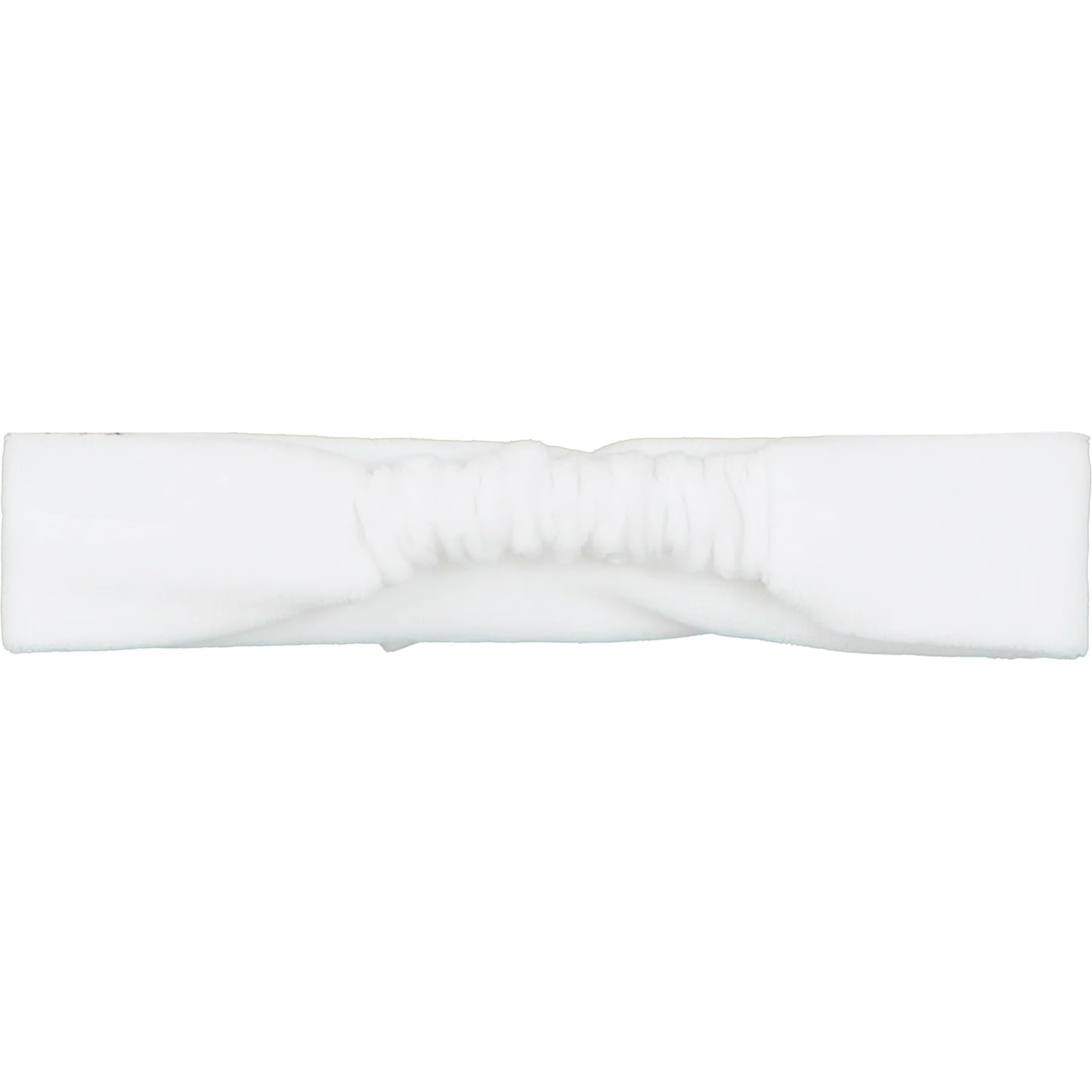 Emile et Rose Baby Girl's White Velour With Blue Embroidered Rosebud Babygrow & Headband