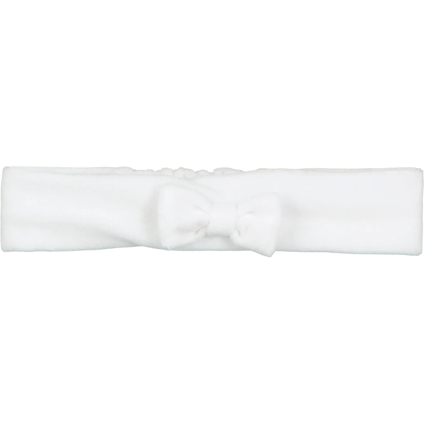 Emile et Rose Baby Girl's White Velour With Blue Embroidered Rosebud Babygrow & Headband