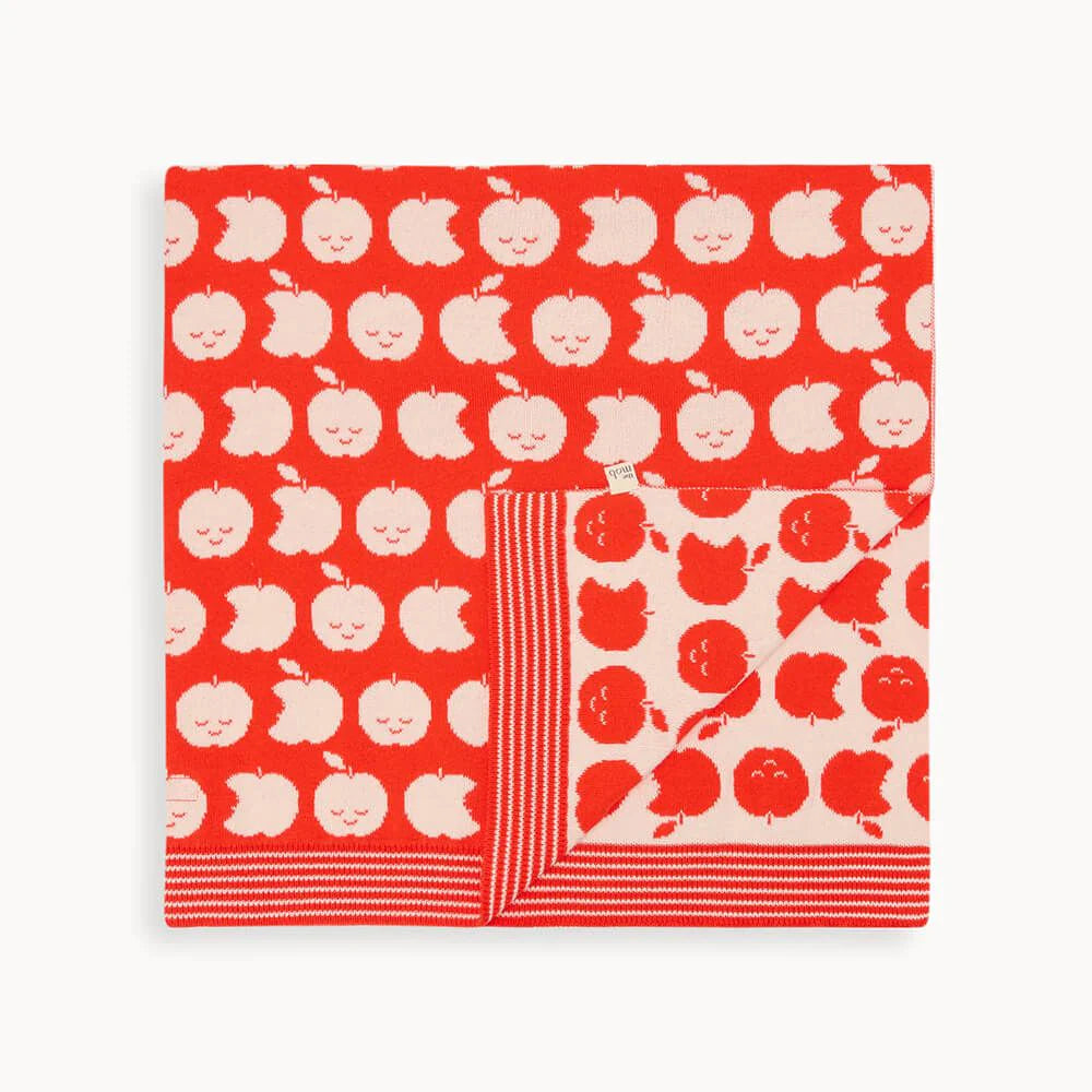 The Bonnie Mob Apple Knitted Blanket