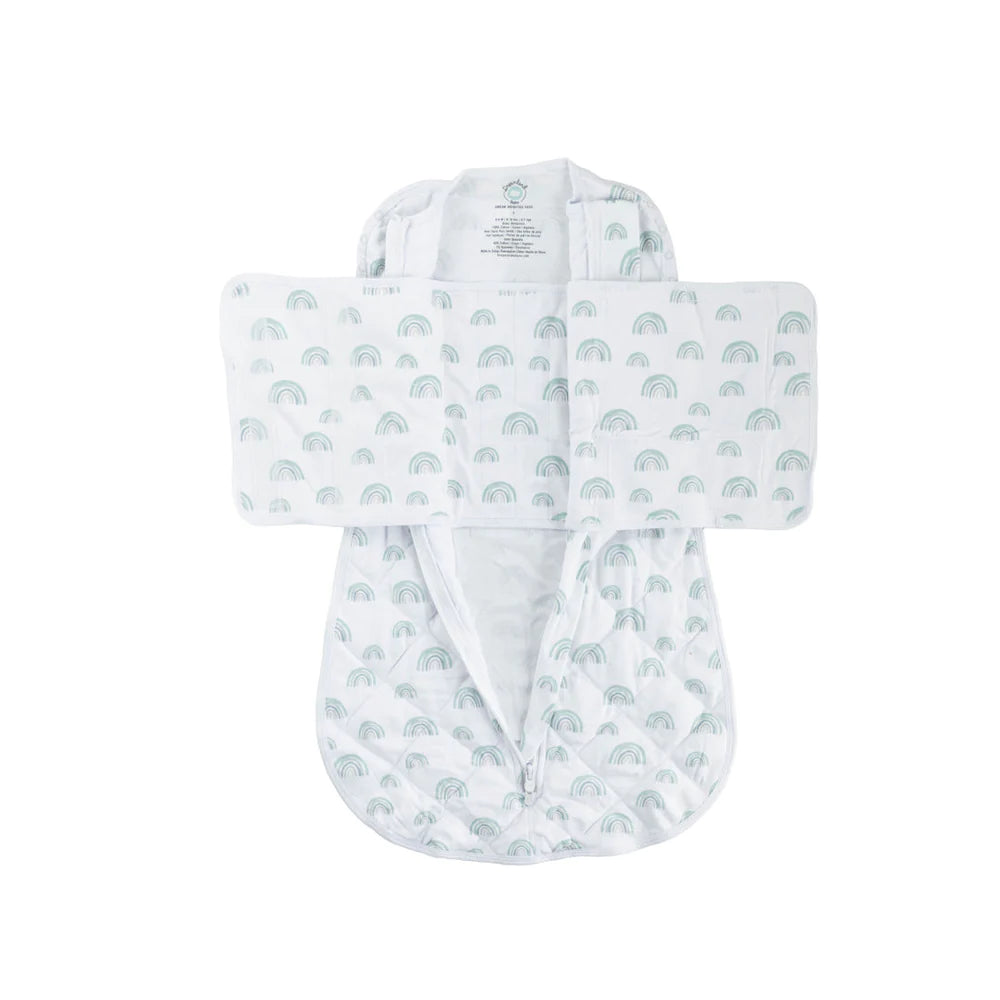 Dreamland Weighted Rainbow Baby Sleep Swaddle
