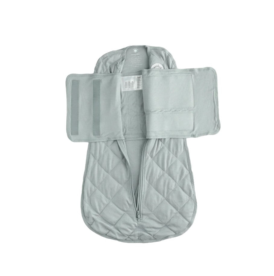 Dreamland Weighted Unisex Baby Slate Bamboo Sleep Swaddle