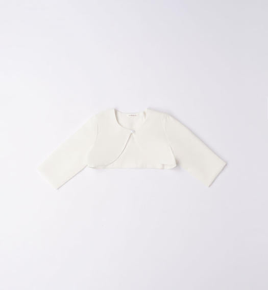 Minibanda Baby Girl's Cream Bow Party Dress & Bolero