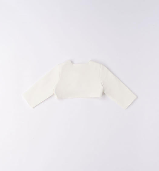 Minibanda Baby Girl's Cream Bow Party Dress & Bolero