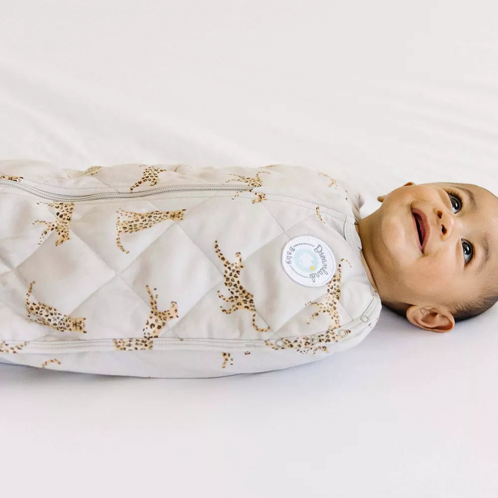 Dreamland Weighted Unisex Leopard Sleeping Bag