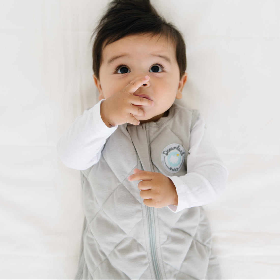 Dreamland Weighted Unisex Moon Grey Sleeping Bag