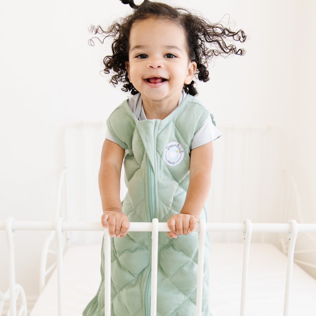 Dreamland Weighted Unisex Sage Green Sleeping Bag