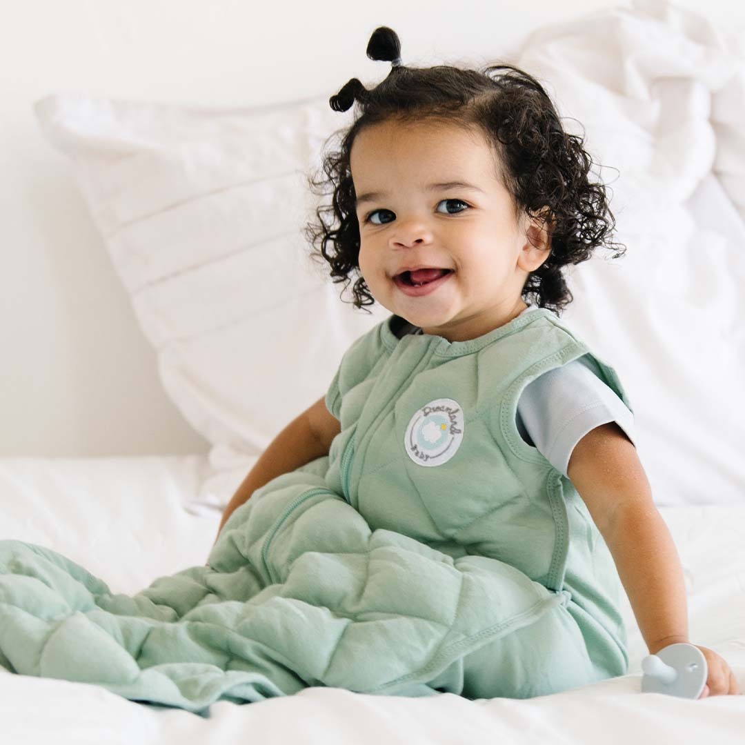 Dreamland Weighted Unisex Sage Green Sleeping Bag