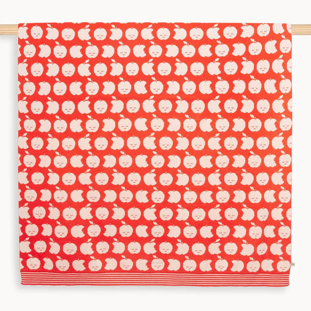 The Bonnie Mob Apple Knitted Blanket