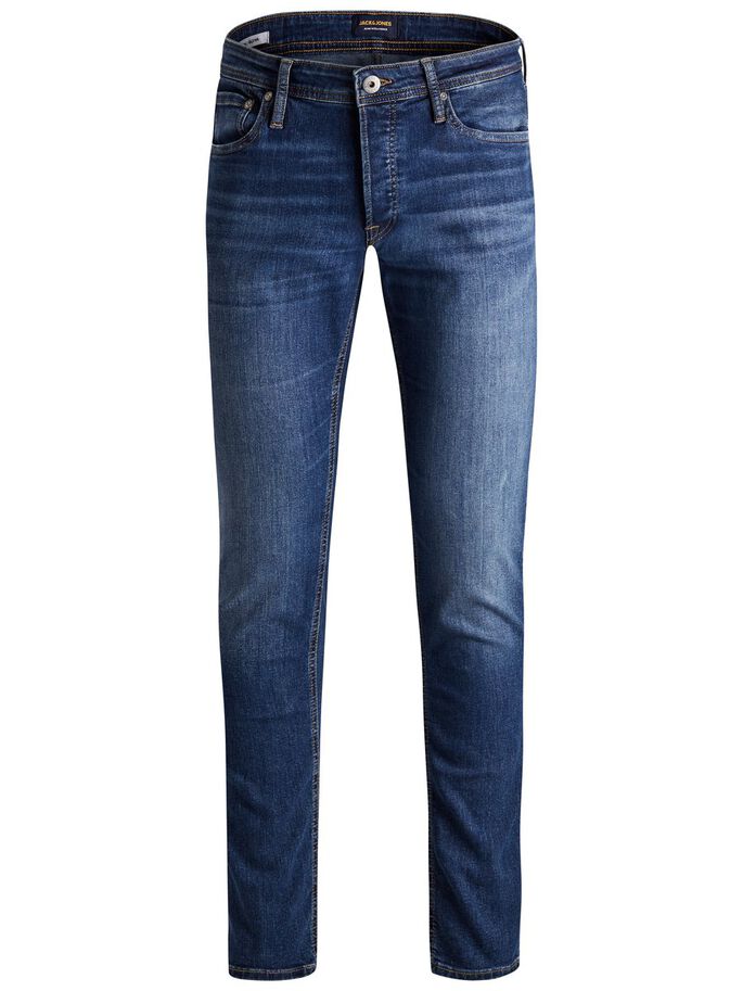 Jack & Jones Boys Medium Blue Denim Slim Fit Jeans