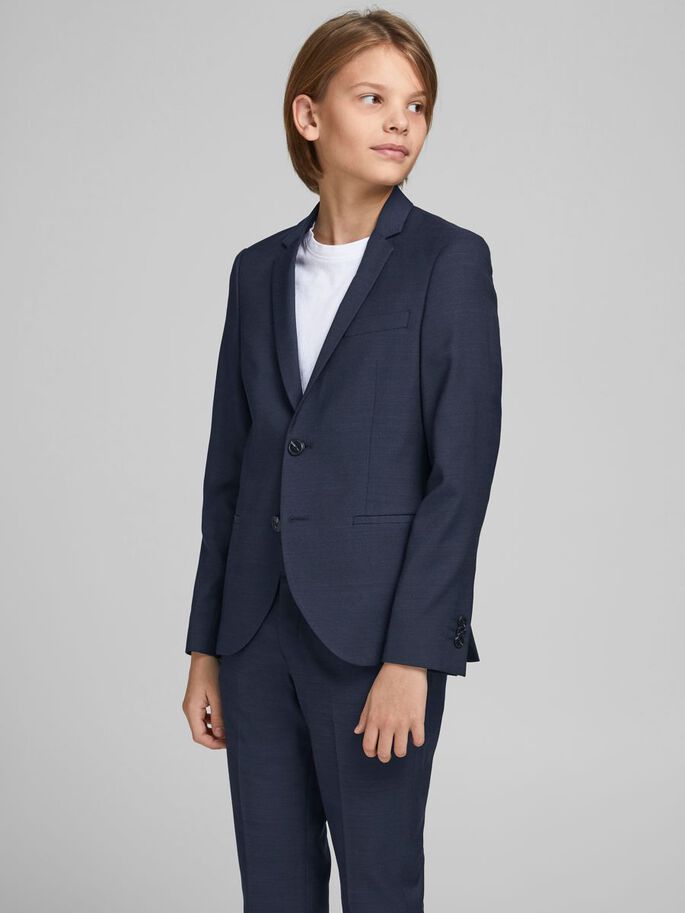 Jack & Jones Boy's Navy Slim Fit Blazer