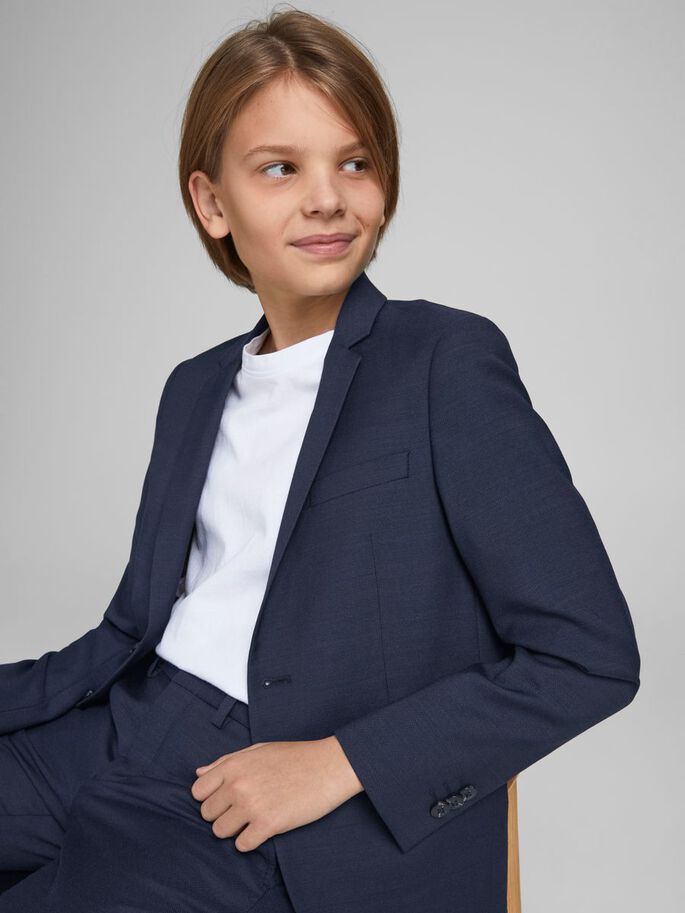 Jack & Jones Boy's Navy Slim Fit Blazer