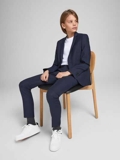 Jack & Jones Boy's Navy Slim Fit Blazer