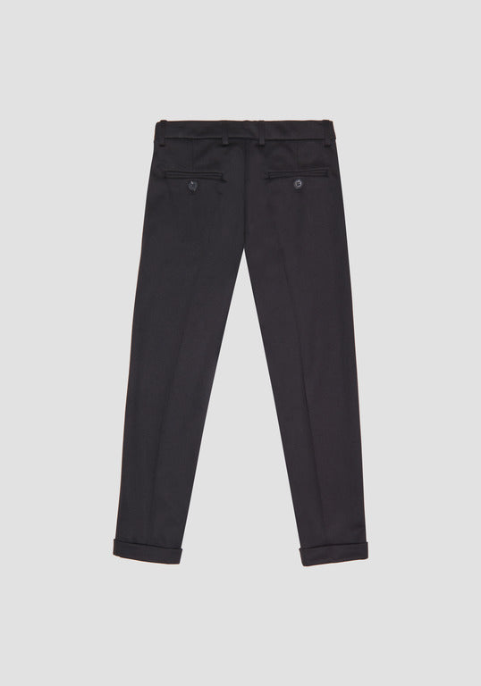 Antony Morato Black Carrot Fit Smart Trousers