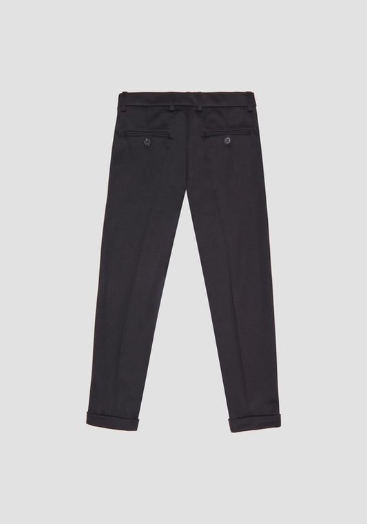 Antony Morato Black Carrot Fit Smart Trousers