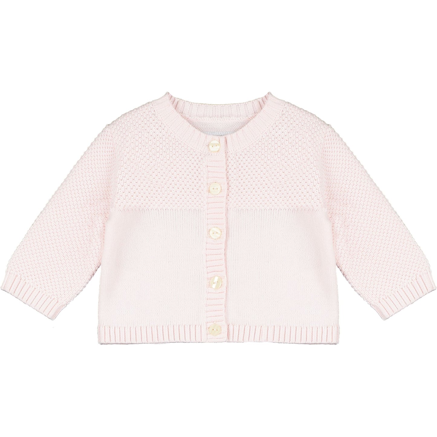 Emile et Rose Baby Girl's Pale Pink Knit Cardigan