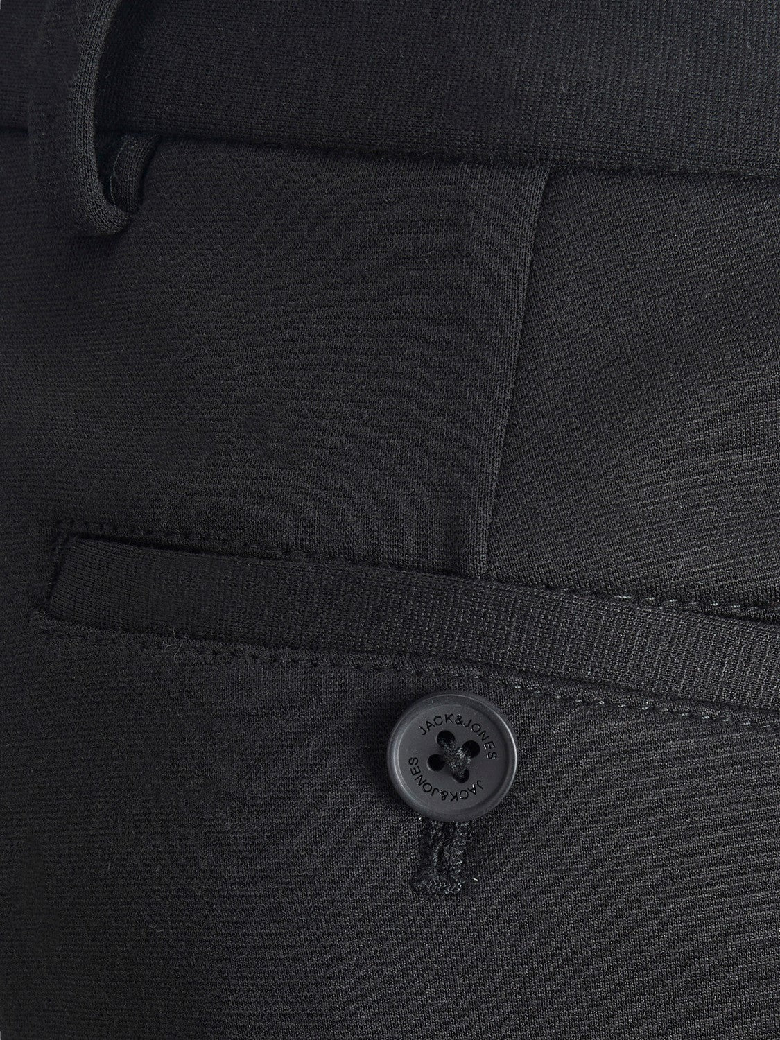 Jack & Jones Boy's Black Slim Fit Jersey Trousers