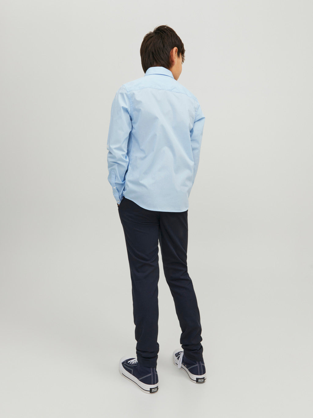Jack & Jones Boy's Blue Long Sleeve Shirt