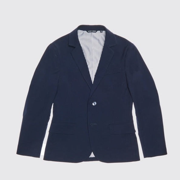 Boys navy smart blazer
