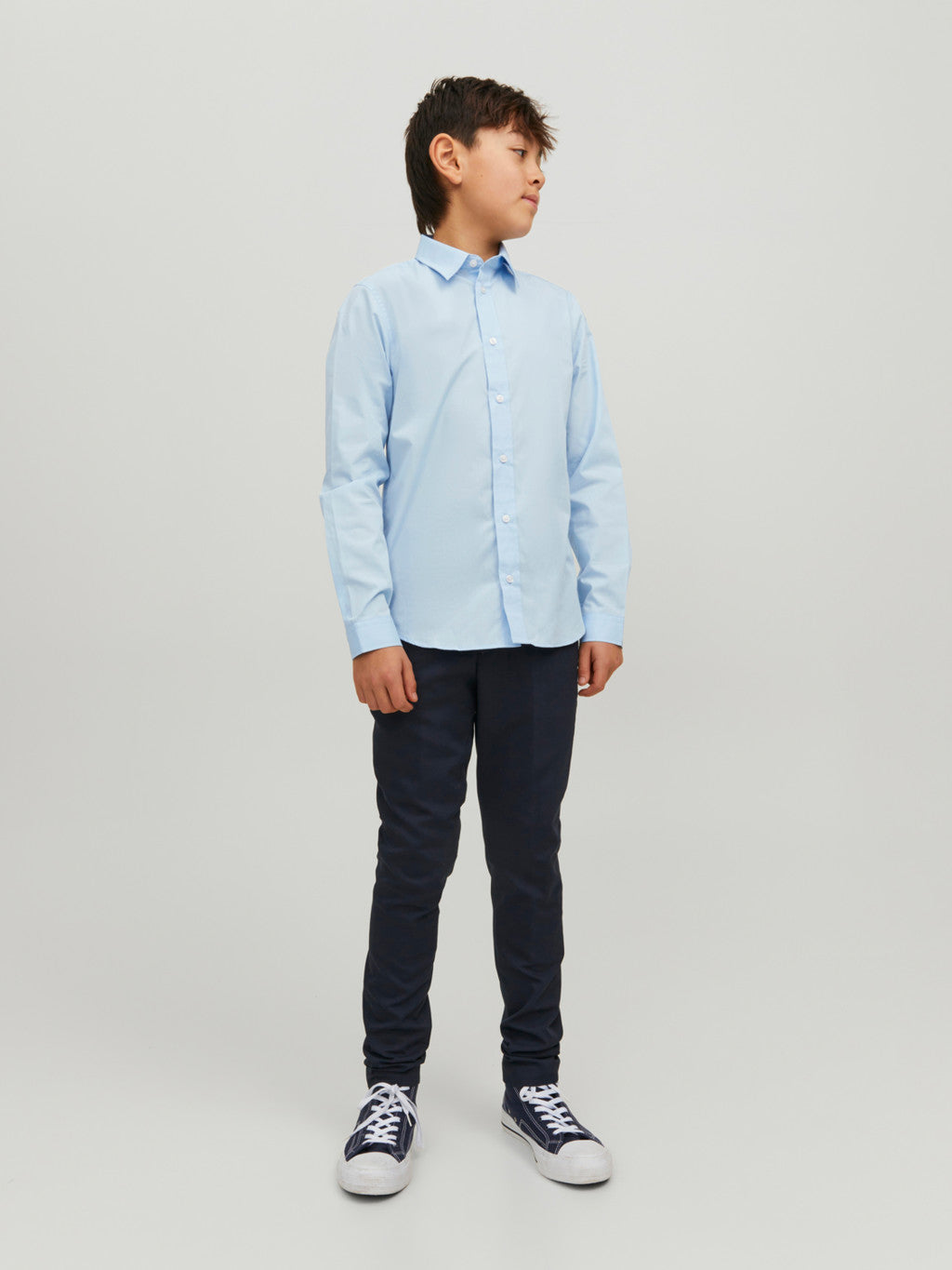 Jack & Jones Boy's Blue Long Sleeve Shirt