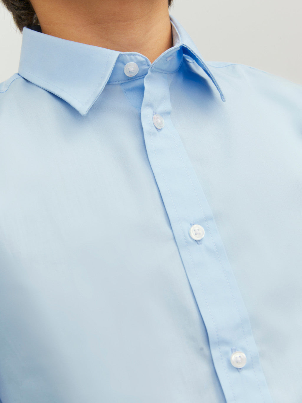 Jack & Jones Boy's Blue Long Sleeve Shirt