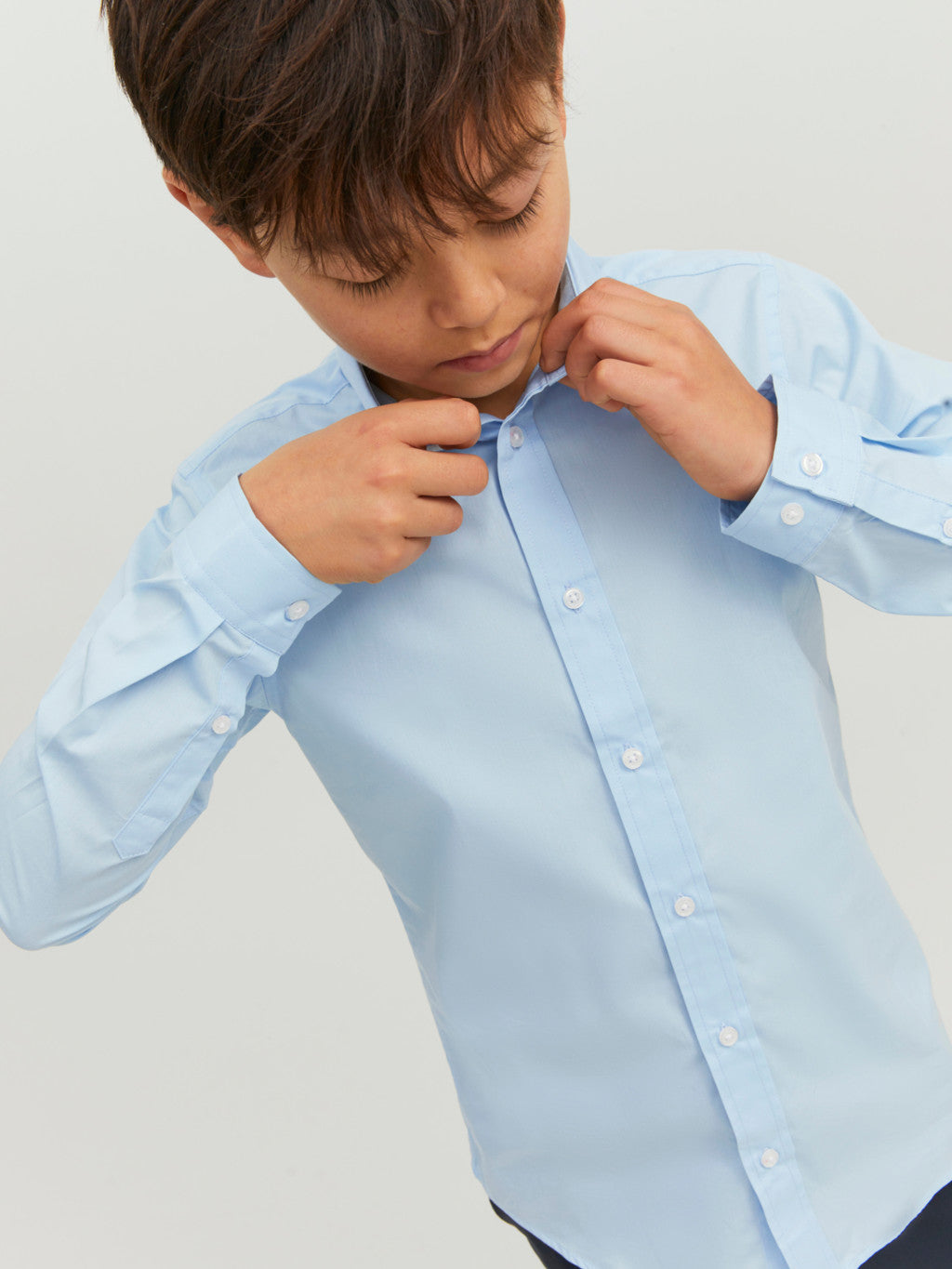 Jack & Jones Boy's Blue Long Sleeve Shirt