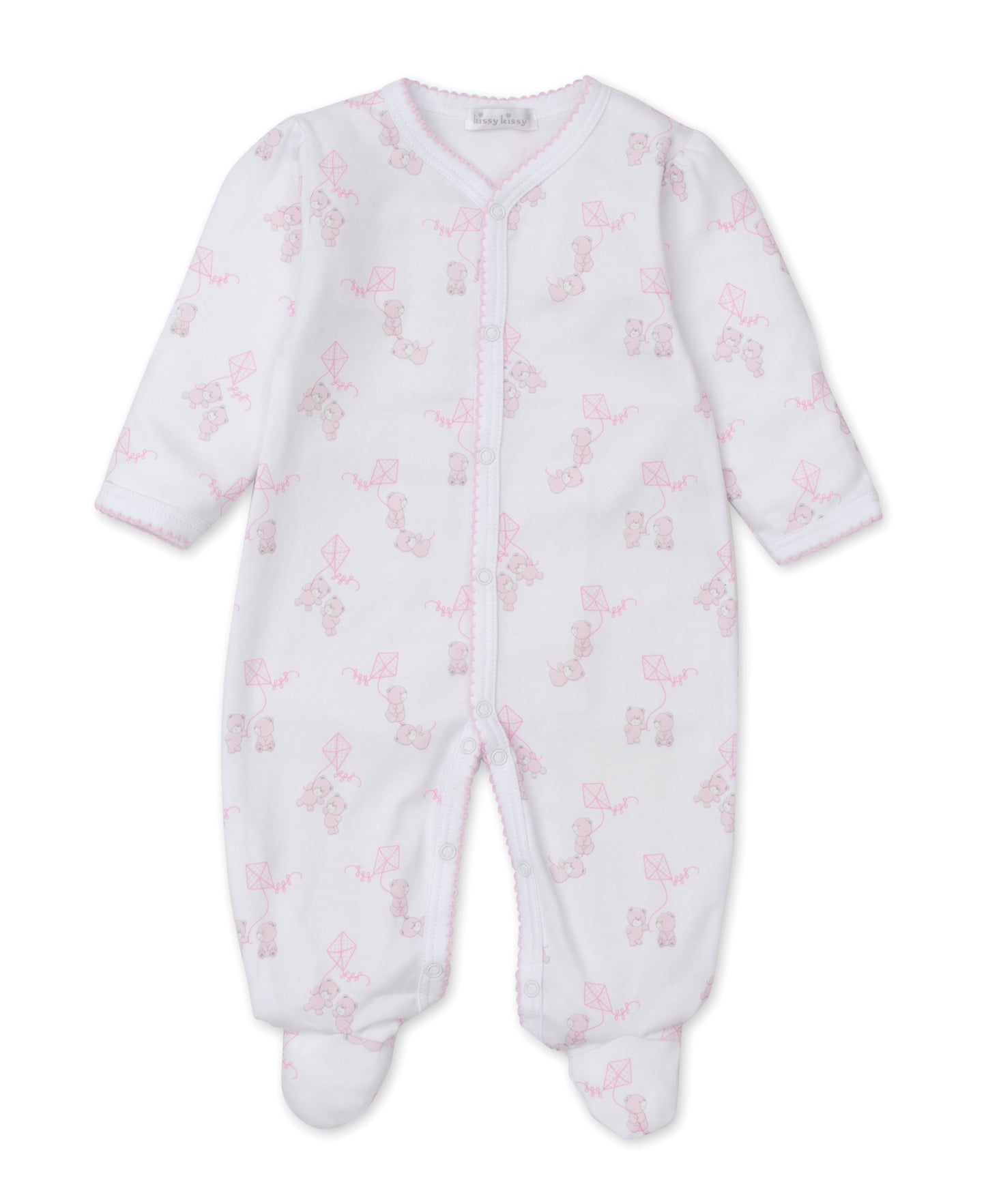 Kissy Kissy Baby Girl's Pink Beary Nice Kites Babygrow