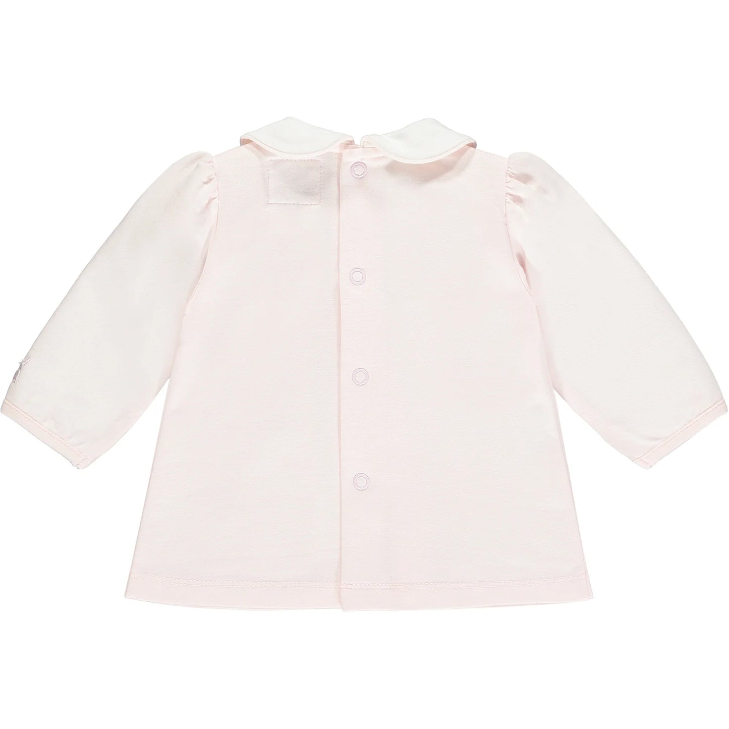 Emile et Rose Baby Girl's Pale Pink Embroidered Top & Trouser Set