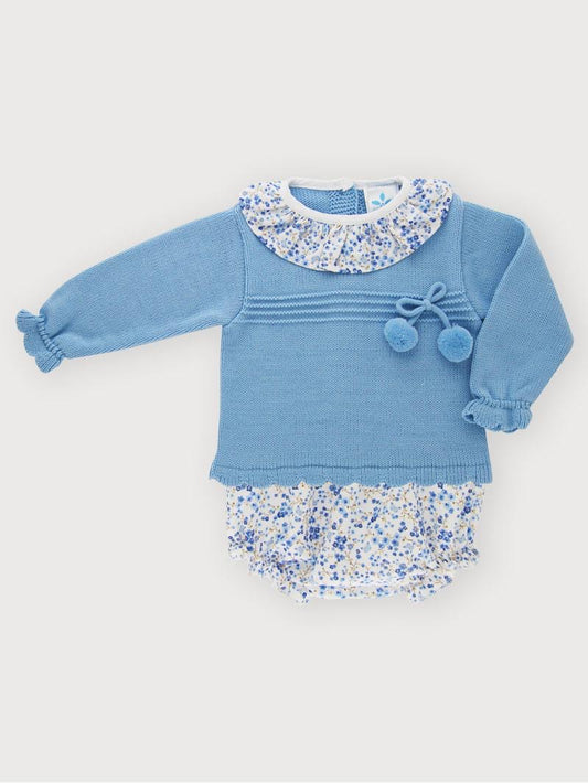 Sardon Baby Girl's Jumper and Bloomer Set