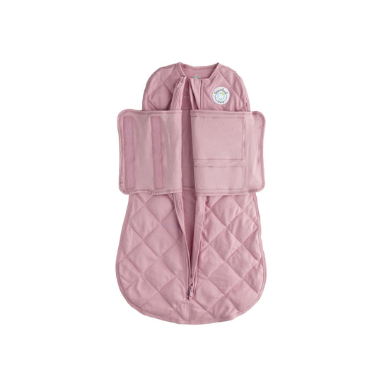 Dreamland Weighted Misty Mauve Baby Girls Sleep Swaddle