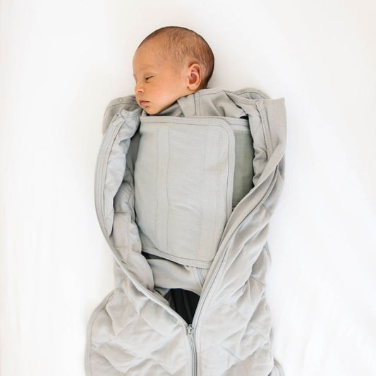 Dreamland Weighted Unisex Baby Moon Grey Sleep Swaddle