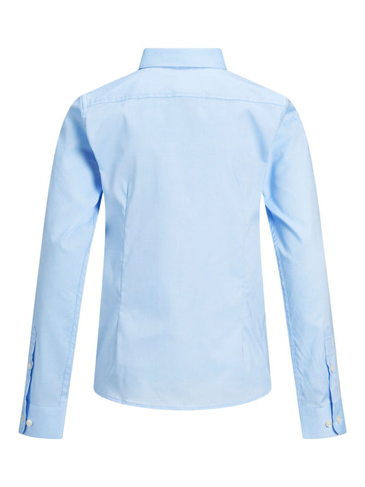 Jack & Jones Boy's Blue Long Sleeve Parma Shirt