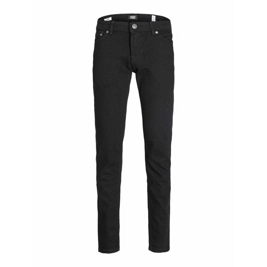 Jack & Jones Boy's Black Denim Slim Fit Jeans