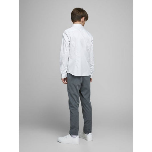 Jack & Jones Boy's White Long Sleeve Shirt