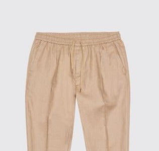 Antony Morato Stone Regular Fit Smart Linen Trousers