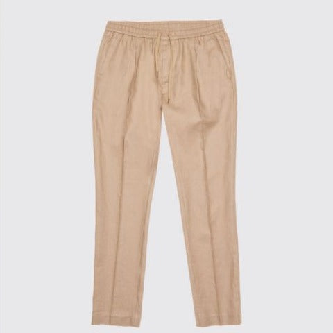 Boys linen smart trouser with elasticated waist