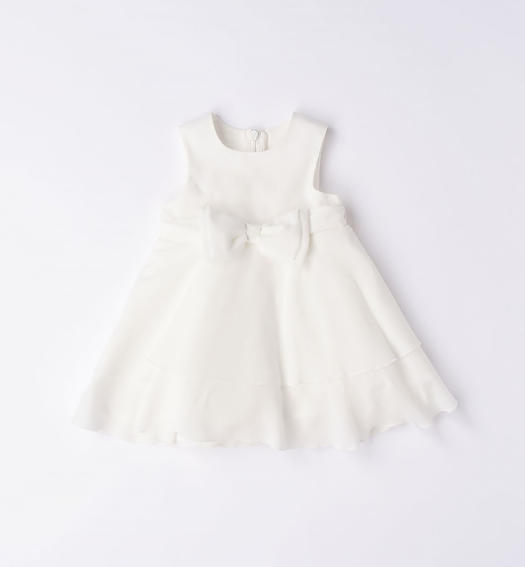 Minibanda Baby Girl's Cream Bow Party Dress & Bolero
