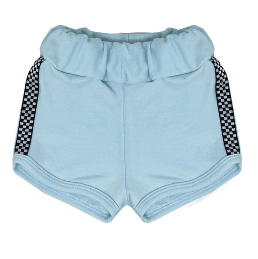 Wee Monster Girl's Pale Blue Sweat Shorts