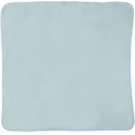 Emile et Rose Baby Boy's White & Pale Blue Blanket