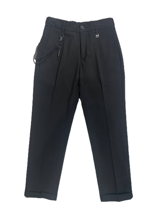 Antony Morato Black Smart Trousers With Key Chain