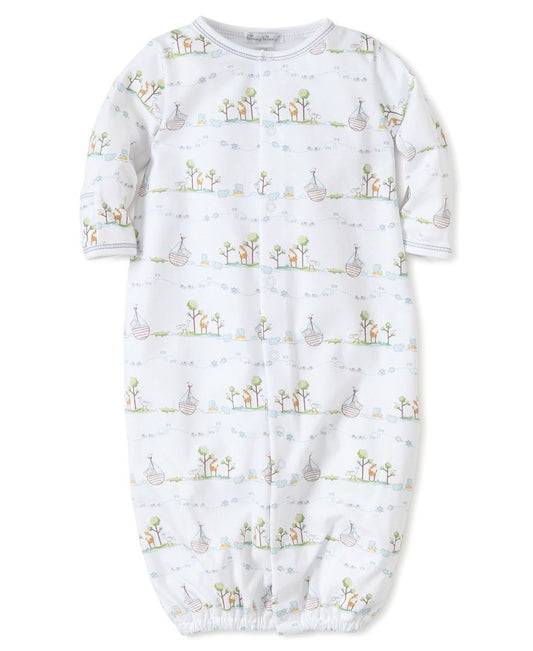 Kissy Kissy Baby Boy's Noah Print 2 in 1 Converter Gown