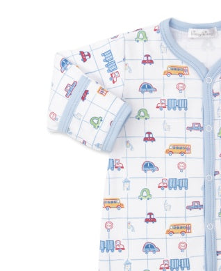 Kissy Kissy Baby Boy's Round About Town Cars Babygrow