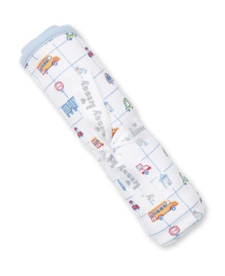 Kissy Kissy Baby Boy's Round About Town Blanket
