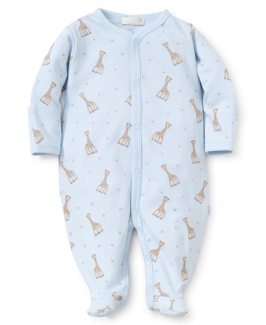 Kissy Kissy Prem Baby Boy's Blue Sophie La Giraffe Babygrow and Hat