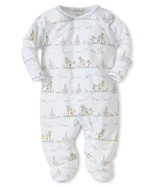 Kissy Kissy Baby Boy's Noah Print Babygrow